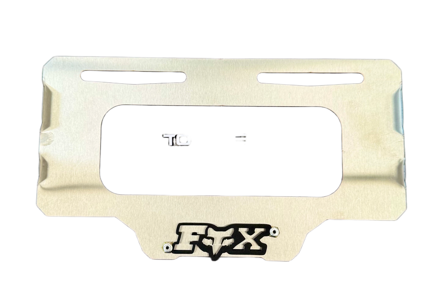 PORTA PLACA  UNIVERSAL FOX