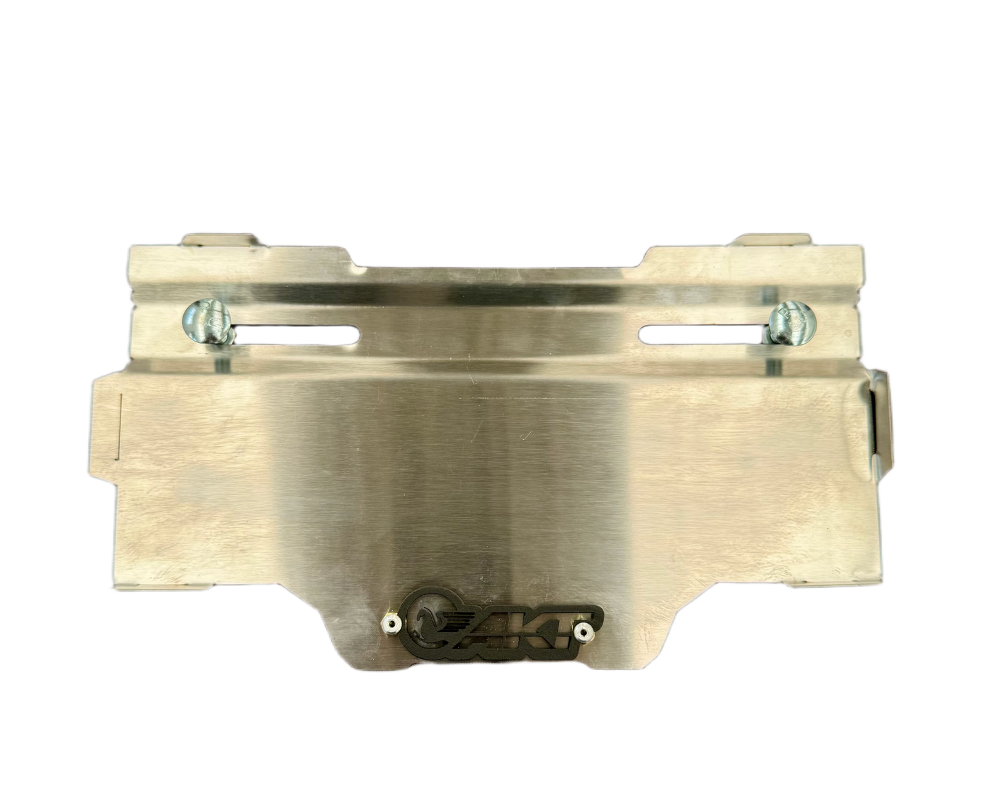 PORTA PLACA  AKT LETRA NEGRA