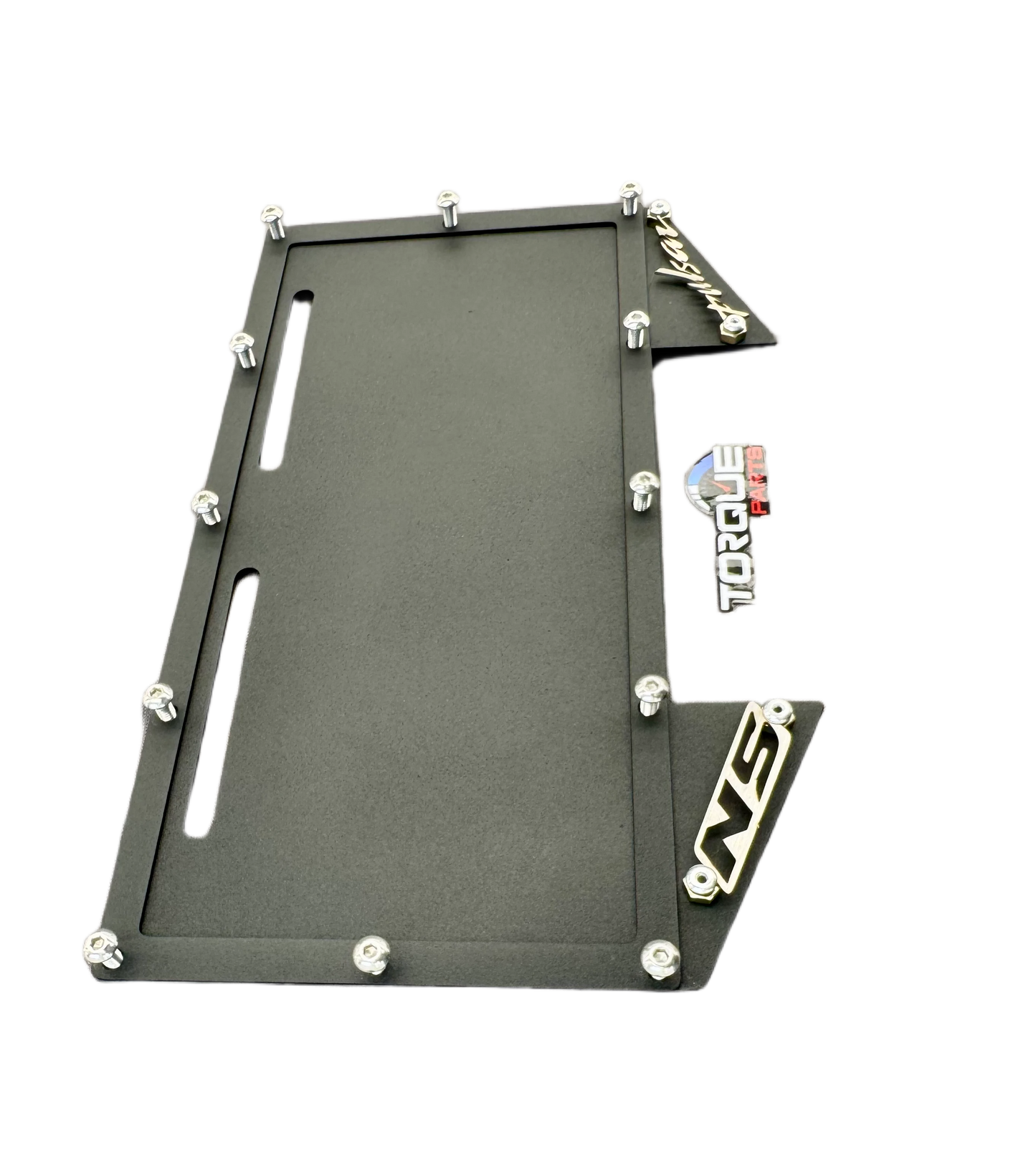 PORTA PLACA  BAJAJ PULSAR NS NEGRA